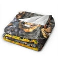 thumbnail image 2 of Wijzvio Rottweiler Dog Throw Blanket Soft Fuzzy Fleece Blanket For Couch Bed Living Room Decoration 50"X40", 2 of 9
