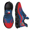 thumbnail image 1 of Zapatos de plataforma a prueba de golpes con estampado del emblema nacional checo, ligeros y con diseño de bandera nacional para exteriores., 1 of 6