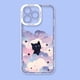 thumbnail image 3 of Funda de teléfono transparente con dibujos animados de cielo estrellado, gato negro, para Samsung Galaxy S24, S23, S22 Ultra, S21, S20 FE, Note 20, 10 Plus, A15, A25, A35, A55, 3 of 5