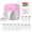 Pink - 14 Mixed Rolls & Markers, variant on BIMZUC Mini Pocket Printer Thermal Label Maker 200dpi Inkless Sticker Photo Printer Portable Bluetooth Connection with 14 Rolls & 6 Color Markers 2.24 inches / 57mm Pink