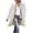 White, variant on Long Winter Coats for Women Puffer Reversible Padded Down Jackets Thicken Fleece Shearling Jackets Outerwear with Hood