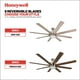thumbnail image 4 of Ventilador de techo Honeywell Xerxes Modern 157,48 cm con luz de 8 aspas, 4 of 9