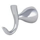 thumbnail image 2 of Gancho Doble Para Bata Glacier Bay Metal Plata 1 Pieza, 2 of 3