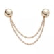 thumbnail image 1 of 2xClip De Ropa Magnético Para Ajustarse A La Ropa Clip De Cincha Para Vestido De Puño De Manga Plástico Dorado, 1 of 8