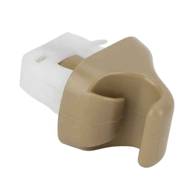 Sunshade Holder Hook, Scratch Resistant Sunvisor Clip Durable Antiaging Wearproof Perfect Fit For Car Beige