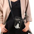 thumbnail image 4 of HELLHERO Pumpkin Cat Pattern Cross Body Purse 2 Zippers Outdoor Travel Adult Crossbody Bag with Zipper Closed, 4 of 7