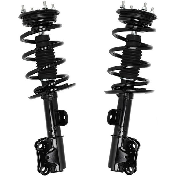 Detroit Axle - 2.0L Front Struts for Ford Taurus 2013 2014 2015 2016 2017, Complete 2 Struts with Coil Spring Assembly Replacement