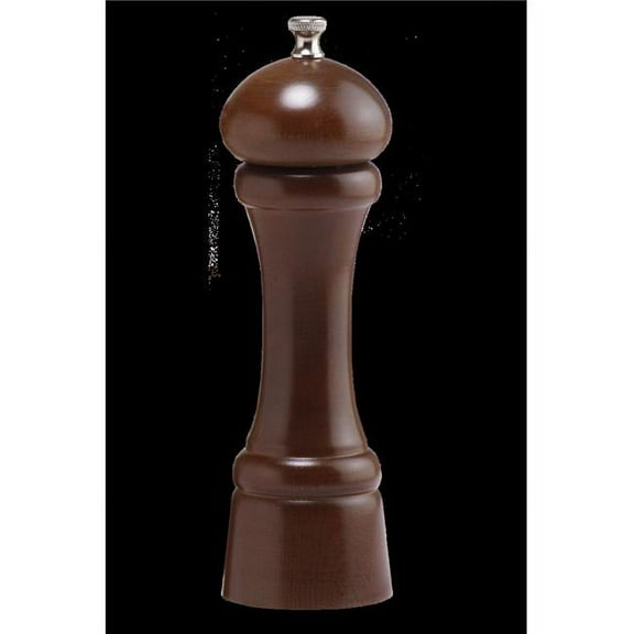 Chef Specialties 8152 8 in. Windsor Salt Mill, Walnut