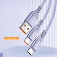 thumbnail image 4 of Flexible Charging Cable Simultaneous Charging Cable Double Charging Cable Super Fast Charging Cable for Two Devices, 4 of 5