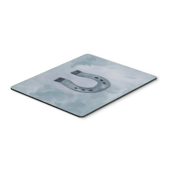 Horseshoe Watercolor Mouse Pad, Hot Pad or Trivet