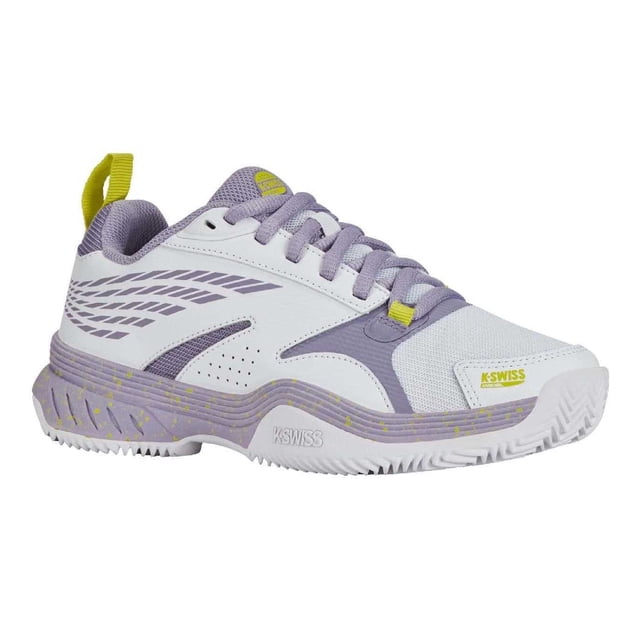 K-Swiss Chaussures de Tennis Padel en Cuir Synthétique SpeedEx pour Hommes