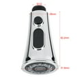 thumbnail image 4 of ABS Pull Out Faucet Sprayer Kitchen Sink Faucet  3-Function Kitchen Bathroom Tap Shower Spray  Replacement Part, Tap Sprayer, 4 of 8