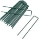 thumbnail image 1 of Paquete de 100 clavos de fijación U-Garden, acero galvanizado, 15 cm, verde, 1 of 4