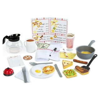 Skillmatics Pretend Play Playset - Rainbow Diner, 30+ Magnetic Food Items  for Child's Play, Kids Restaurant Toys, Back-to-School Kitchen Accessories