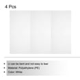 thumbnail image 3 of Plastic Mesh Canvas Sheet 42x30cm/16.5x12inch White Blank Canvas Rectangle 4mm Hole for Embroidery, Pack of 4, 3 of 4