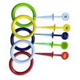 thumbnail image 4 of Juego de lanzamiento de anillos para niños, juego de lanzamiento de anillos y estacas, juguete educativo interactivo de aprendizaje, rompecabezas para, 4 of 8