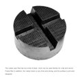thumbnail image 5 of AUTOXBERT - Adaptador universal de goma para coche con ranura cruzada, protector de suelo, marco de disco, protector de riel, elevación de suelo para soldadura por pellizco, chasis lateral, carro de 2, 5 of 5