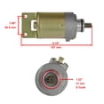 thumbnail image 2 of Starter for Polaris ATV Sawtooth 200 Quad 2006-2007 / 0453024 0454948 0453778, 2 of 7