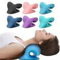 thumbnail image 1 of Neck Shoulder Stretcher Relaxer Cervical Chiropractic Traction Device Pillow For Pain Relief Cervica, 1 of 5