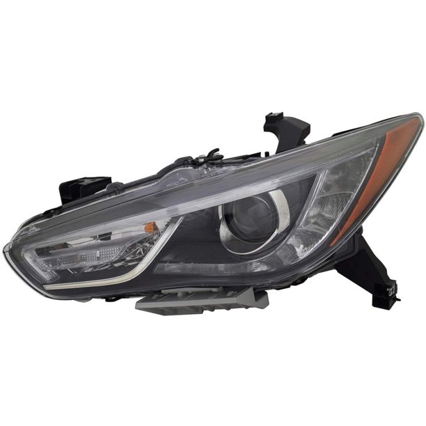For Infiniti QX60 Headlight 2017 2018 Driver Side HID w/ LED Daytime