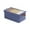 Blue, variant on Foldable Fabric Storage Box - 18.5x11x7.9in Large Capacity Organizer for Wardrobe