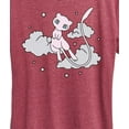 thumbnail image 3 of Pokémon - Mew Sketch -  Women's Short Sleeve Graphic T-Shirt, 3 of 5