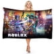 thumbnail image 3 of Roblox Virtual World Series, toalla de playa Rectangular con impresión Digital 3D, Toalla de baño sin arena, regalo creativo, 80x160CM, 3 of 4