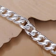 thumbnail image 6 of Adult Men's Sterling Silver Necklace Bracelet Jewelry Set, 6 of 6