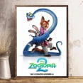 thumbnail image 3 of Zootopia 2 Judy Hopps Nick Wilde Poster Wall Art Decor 16x24 UNFRAMED, 3 of 3