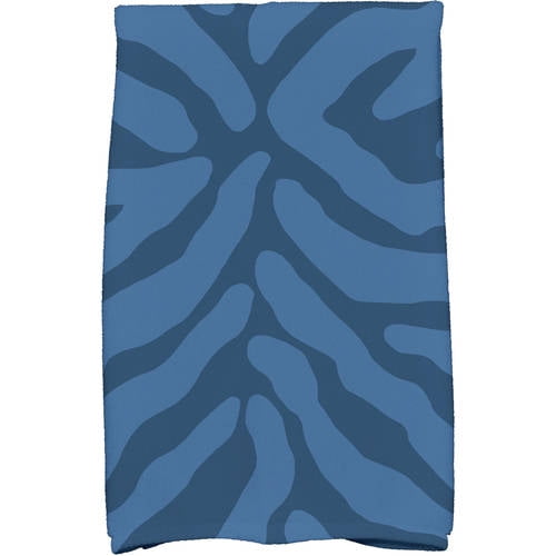 Simply Daisy 18" x 30" Animal Stripe Geometric Print Hand Towel