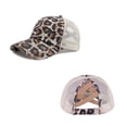 thumbnail image 2 of Baseball Hat Washed Mesh Adjustable Comfortable Breathable Daily Vacation Sun Protection Summer Men Caps, 2 of 3