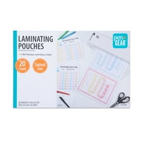 Pen+Gear Laminating Pouches, Tabloid Size, 11.4" x 17.4", 20 Count