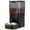 Black, variant on Cobectal 4L Automatic Cat and Dog Pet Feeder, Cat Food dispenser With Stainless Steel Bowl, Black