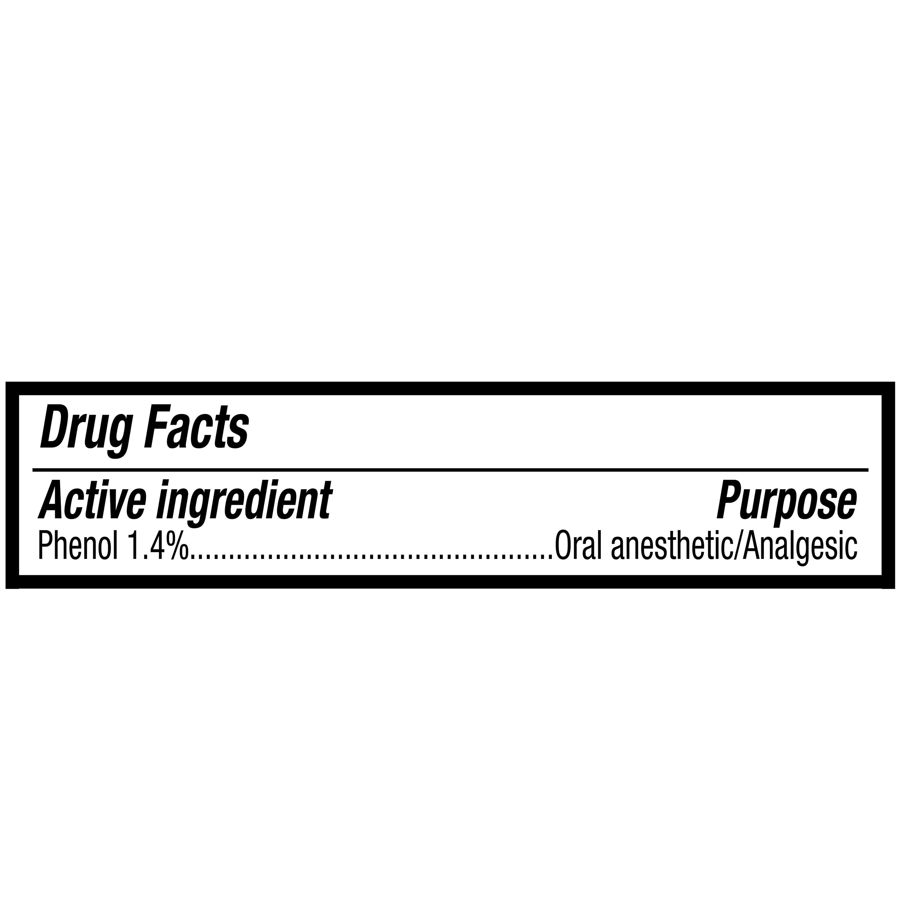 Equate Sore Throat Oral Anesthetic Spray, Cherry Flavor, 6 fl oz
