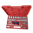 thumbnail image 3 of 32pcs Heavy 1-2" Inch Combinational Ratchet Socket Set | Wrench Spanner Tool Goti Set With Carry Box For Automobiles, Bike, Car Repair Tool Kit Socket Set | Stainless Steel Tool Kit, 3 of 5