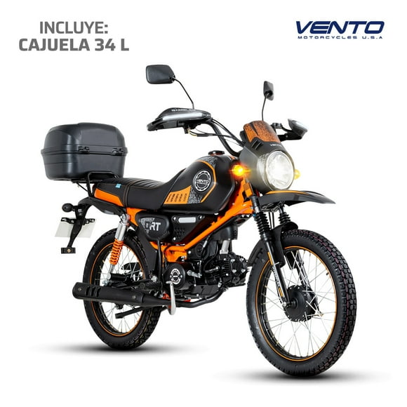 Motocicleta Doble Propósito Vento Rambler 125 Negro 2026