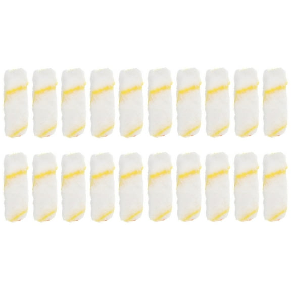 BESTOYARD 20Pcs Paint Roller Cover Assorted Colors Easy Use Fast Painting in Small Areas
