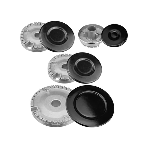 veasfak Gas Burner Flame Cap Cookware Gas Stove Central for Home Use Kitchen Cooking Concave Surface