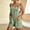 Army Green, variant on Plus Size Jumpsuit for Curvy Women Sleeveless Beach Romper Solid Color Elastic Waist Regular Fit Summer Outfits for Women 2026 for Night Out and Club S-2XL
