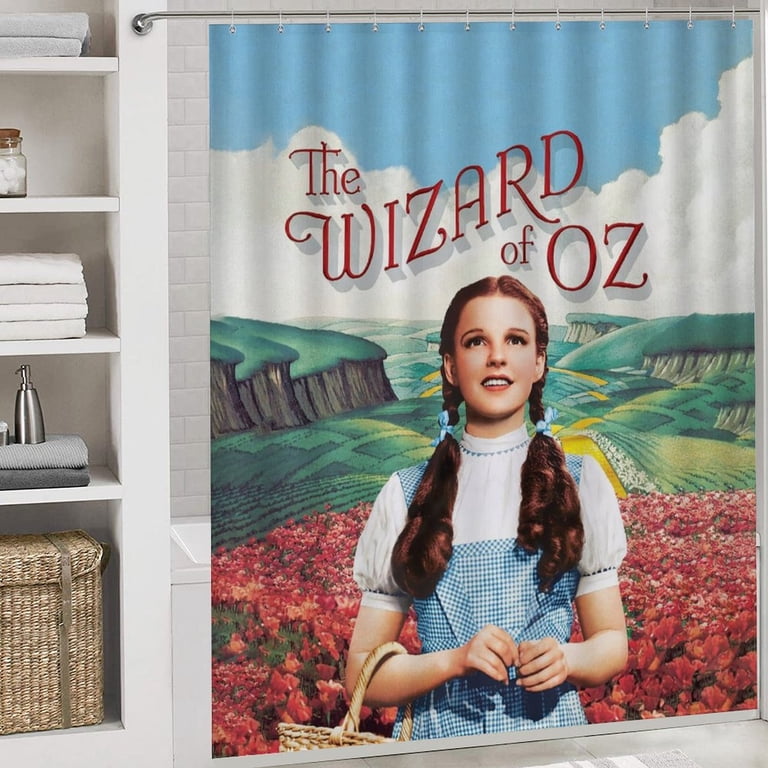 Wizard Of Oz Shower Curtain 100% Polyester Curtains Blackout Window