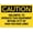 Warning Sign 3, variant on Caution Uneven Surface Hazard Watch Your Step Aluminum Tin Sign 12 x 8 Inches - Business Safety Sign, Suitable for Indoor Outdoor Walkways, Ramps