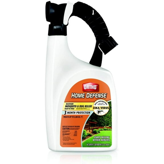 Ortho Home Defense Backyard Mosquito and Bug Killer Ready-To-Spray, 32 oz.