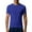 Blue, variant on Kovlvoll Running Shirts for Men Lightweight Thin Mesh Breathable Comfy Crewneck Short Sleeve Workout Basic Tees Shirt
