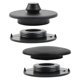 thumbnail image 4 of 4 Uds. Clips genéricos para alfombrilla de coche, sujetadores de soporte para suelo, retenedores antideslizantes para alfombrilla de coche, accesorios Negro, 4 of 8