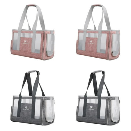 DUFDERIA Breathable Portable Cat Carrier Bag - Single Shoulder Pet Transporter for Travel - Lightweight Pet Handbag for Dogs and Cats