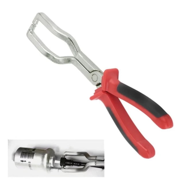 TAPDRA Fuel Line Pliers Steel 8.6x2.76IN Heavy Duty for Automotive Fuel Filter Connector Slide Lock Coupler Repair Part