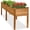 Acorn Brown, variant on Best Choice Products 72x24x30in Raised Garden Bed, Elevated Wood Planter Box for Patio w/ Divider Panel - Gray