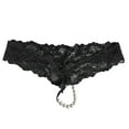 Lace Pearl Thongs for Women TBack Thongs GString Panties