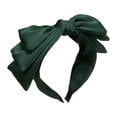 thumbnail image 1 of Diadema con lazo jinwen tocado de moda banda para el cabello Verde oscuro, 1 of 7