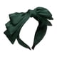 thumbnail image 1 of Diadema con lazo, accesorio para el cabello, aro para el cabello para lavarse la cara, para uso diario en la fiesta de graduación Verde oscuro, 1 of 7